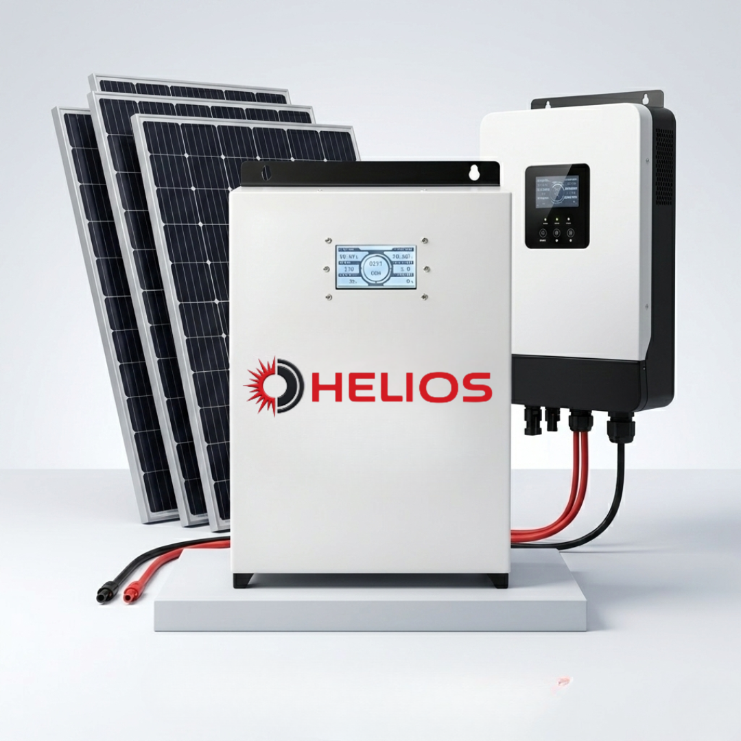 10kW Complete Hybrid Solar System – Solar Panels, Hybrid Inverter & LiFePO4 Lithium Battery