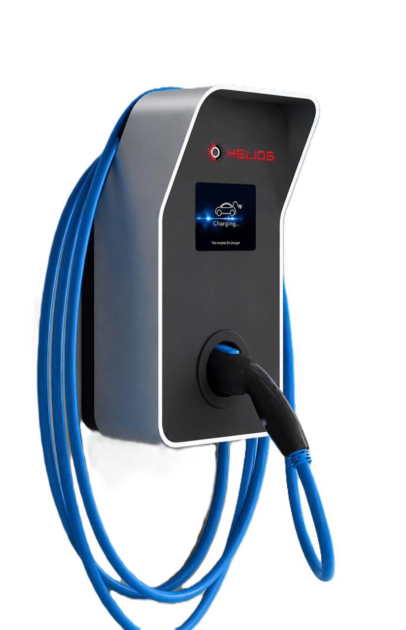 Helios 25kW Fast EV Home Charger — Wall Mounted